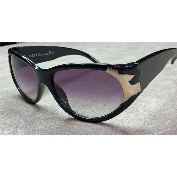 Vintage Christian Dior Sunglasses 80's 2346 Oversize 90 62 16 Germany Eyewear - Picture 8 of 15